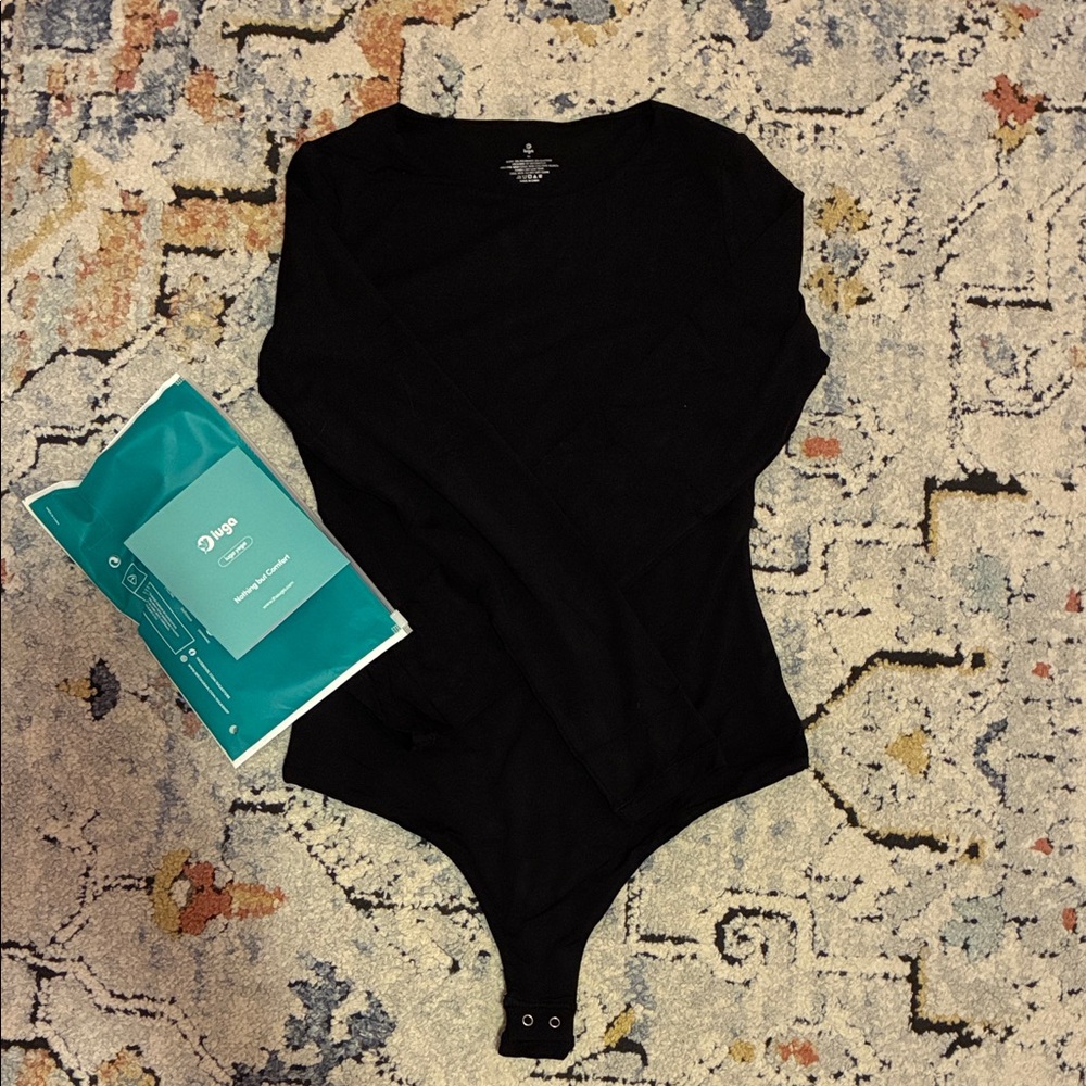 NWT: IUGA Long Sleeve Bodysuit (thong)